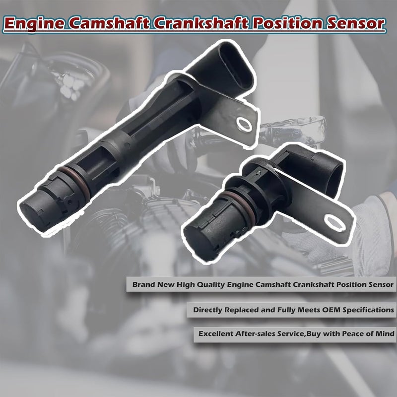 TINGYINGDA 2Pcs Engine Cam/Crankshaft Position Sensor PC278 PC273 Compatible with Chevrolet Avalanche Express Silverado Suburban 1500 2500 3500 SSR Tahoe Trailblazer Envoy XL Savana Sierra Yukon 1500 2500 3500 - Image 5